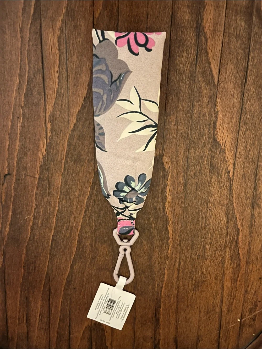 Vera Bradley wristlet strap keychain